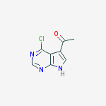 Structure of 5-Acetyl-4-Chloro-7H-pyrrolo[2,3-d]pyriMidine