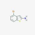 Structure of 4-BROMOBENZO[B]THIOPHEN-2-AMINE