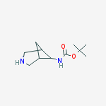 6-(Boc-aMino)-3-azabicyclo[3.1.1]heptane结构式
