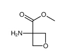 Structure of 3-amino-oxetane-3-carboxylic acid methyl ester 