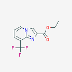 Structure of Ethyl 8-(trifluoromethyl)imidazo[1,2-a]pyridine-2-carboxylate
