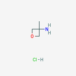 Structure of 3-Methyloxetan-3-amine hydrochloride