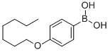 Structure of 4-(N-HEPTYLOXY)BENZENEBORONIC ACID