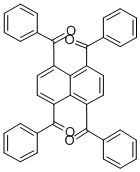 1,4,5,8-Tetrabenzoyl-naphthalene结构式
