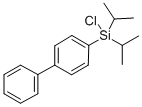Structure of BIPHENYLDIISOPROPYLSILYL CHLORIDE