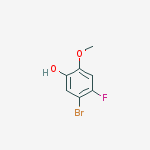 Structure of 5-bromo-4-fluoro-2-methoxyphenol