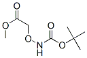 ACETIC ACID [[[(1,1-DIMETHYLETHOXY)CARBONYL]AMINO]OXY]-,METHYL ESTER结构式