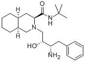 Structure of (3S,4a,8aS)-2-[(2R,3S)-3-Amino-2-hydroxy-4-phenylbutyl]-N-tert-butyldecahydroisoquinolin-3-carboxamide