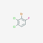 2-bromo-3,4-dichloro-1-fluorobenzene结构式