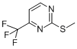 4-三氟甲基-2-甲基硫代嘧啶结构式