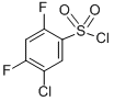 Structure of 5-Chloro-2,4-difluorobenzenesulfonyl chloride
