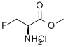 3-FLUORO-L-ALANINE METHYL ESTER, HYDROCHLORIDE结构式
