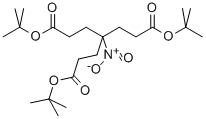 Structure of DI-T-BUTYL 4-[2-(T-BUTOXYCARBONYL)ETHYL]-4-NITROHEPTANEDICARBOXYLATE