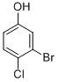 Structure of 3-BROMO-4-CHLOROPHENOL