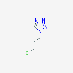 1-(3-CHLOROPROPYL)-1H-TETRAZOLE 95%结构式