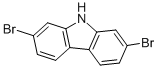 Structure of 2,7-DIBROMO-9H-CARBAZOLE