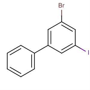 3-溴-5-碘-1,1'-联苯结构式