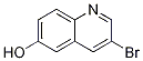 Structure of 3-Bromo-6-hydroxy quinoline