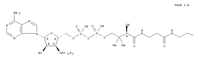 Linoleoyl coenzyme A结构式