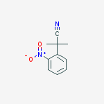 Structure of 2-Methyl-2-(2-nitrophenyl)propanenitrile