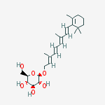 Structure of RETINYL GLUCOSIDE, 98%