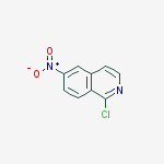 Structure of 1-Chloro-6-nitroisoquinoline