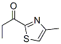 Structure of 1-Propanone, 1-(4-methyl-2-thiazolyl)-
