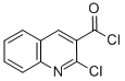 Structure of 2-CHLORO-3-QUINOLINECARBONYL CHLORIDE