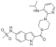 Structure of DELAVIRDINE