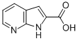 7-氮杂吲哚-2-羧酸结构式
