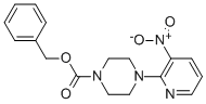 Structure of 4-(3-Nitro-pyridin-2-yl)-piperazine-1-carboxylic acid benzyl ester
