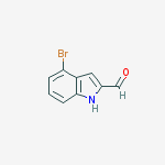 Structure of 4-BroMo-1H-indole-2-carbaldehyde