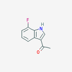 Structure of 1H-Indole, 4-[4-[(2,4-dichlorophenyl)methyl]-1-piperazinyl]-