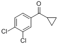 3,4-二氯苯基环丙基甲基酮结构式