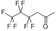 4,4,5,5,6,6,6-HEPTAFLUOROHEXAN-2-ONE结构式