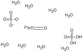 Structure of TITANIUM(IV) SULFATE