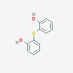 2,2-Dihydroxydiphenyl sulfide结构式