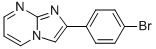 Structure of 2-(4-BROMO-PHENYL)-7-METHYL-IMIDAZO[1,2-A]PYRIMIDINE