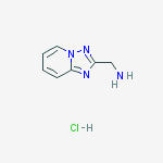 [1,2,4]Triazolo[1,5-a]pyridin-2-ylmethanamine结构式