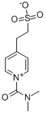 1-二甲基氨基甲酰-4-(2-硫代乙基)吡啶内盐结构式