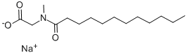 Structure of Sodium lauroylsarcosinate