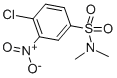 Structure of 2-NITROCHLOROBENZENE-4-(N,N-DIMETHYL)-SULPHONAMIDE