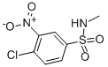 Structure of 2-NITROCHLOROBENZENE-4-SULFOMETHYL AMIDE