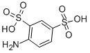 Structure of 4-Amino-1,3-benzenedisulfonic acid