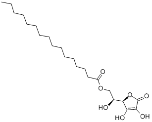 Structure of L-Ascorbyl 6-palmitate