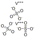 Structure of divanadium tris(sulphate)