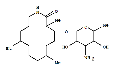 Structure of fluvirucin A1