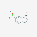 3-oxoisoindolin-5-ylboronic acid结构式