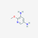 Structure of 3,5-PYRIDINEDIAMINE,2-METHOXY-