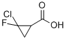 Structure of 2-CHLORO-2-FLUOROCYCLOPROPANECARBOXYLIC ACID